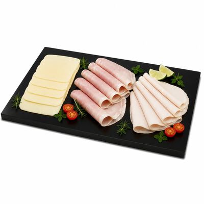 Lote: 250G Jam&oacute;n cocido +250G Pechuga de pavo +250G Queso Havarti