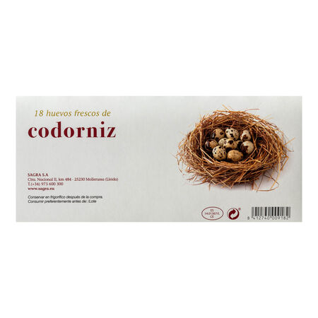 Huevos de codorniz 18u