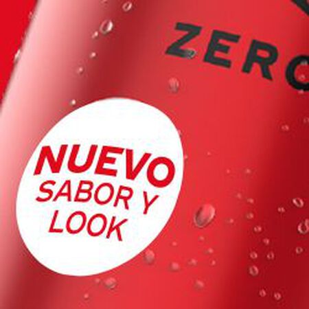 Refresco cola Coca-Cola lata 33cl zero