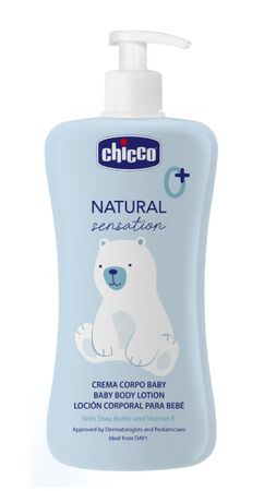 Loción Coporal bebe Chicco 500ml Natural Sensation
