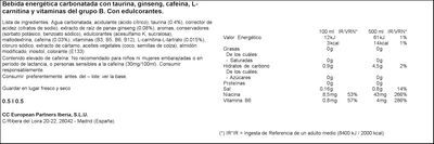 Bebida energ&eacute;tica Monster 50cl ultra paradise