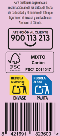 Batido Alipende pack 6 fresa 200ml