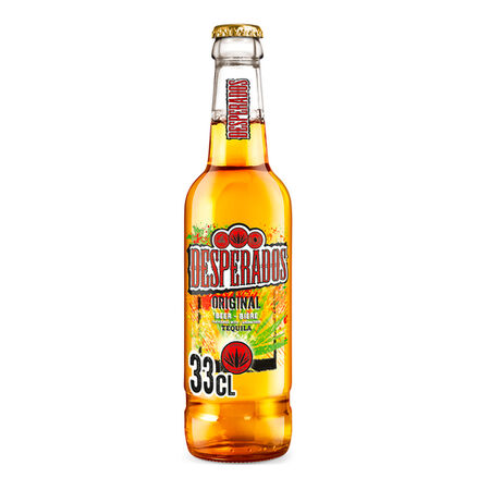Cerveza con tequila Desperados botella 33cl 