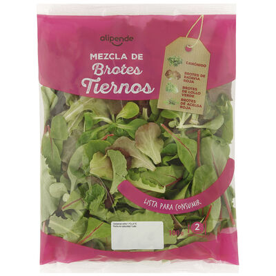 Ensalada brotes tiernos mezcla Alipende 100g
