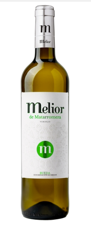 Vino blanco denominación de origen Rueda Melior 75cl