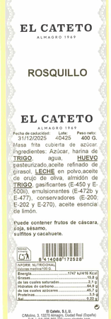 Rosquillos El Cateto 400g