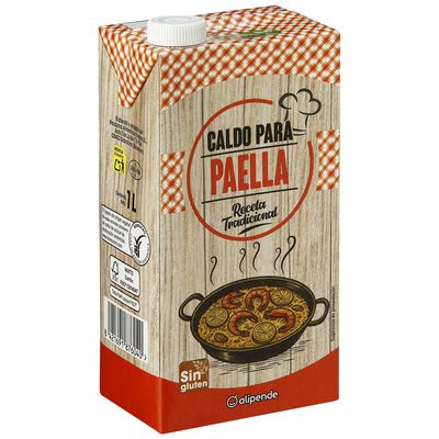 Caldo para paella Alipende 1l