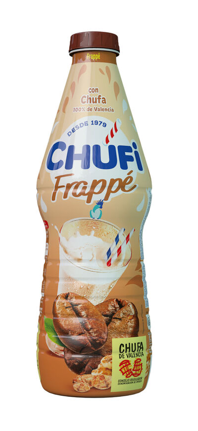 Horchata de chufa Chufi Frappé en botella de 1L