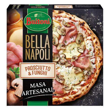Pizza Bella Napoli Buitoni prosciutto&fungui 415g