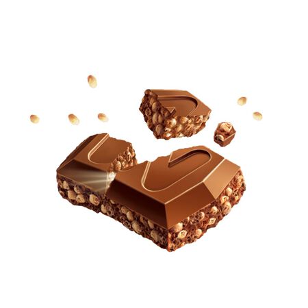 Chocolate con leche sin gluten nestlé 100g Crunch