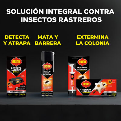 Insecticida jeringa Orion cucaracha elimina la colonia en 3 d&iacute;as