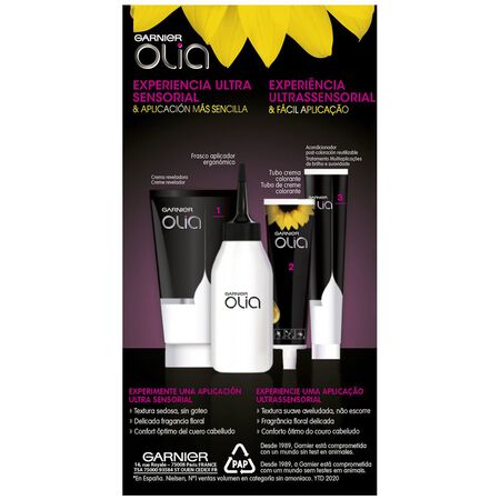 Tinte de cabello sin amoníaco Garnier Olia nº 8 rubio claro