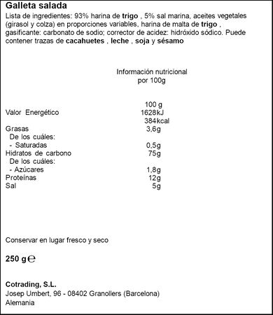Palitos salados XOX 250g