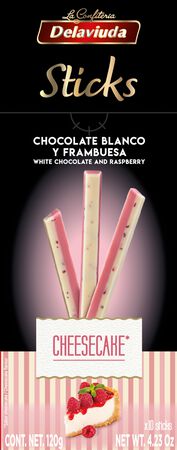 Turrón sticks cheesecake Delaviuda 120g