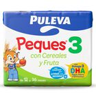 Leche crecimiento Puleva Peques cereales fruta 200ml