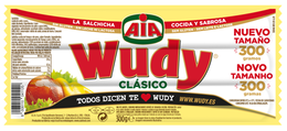 Salchichas Wudy 300 gr clásica