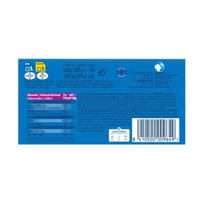 Actimel 0% MG pack 6 sabor fresa