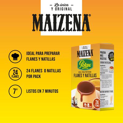 Flan Potax 192g 6 sobres vainilla 24 flanes