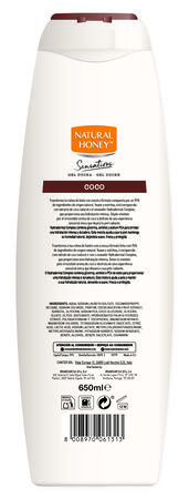 Gel de ducha Natural Honey 650 ml Coco