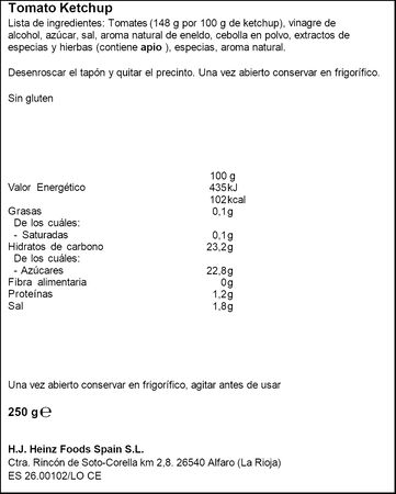Ketchup sabor pepinillo Heinz 250g