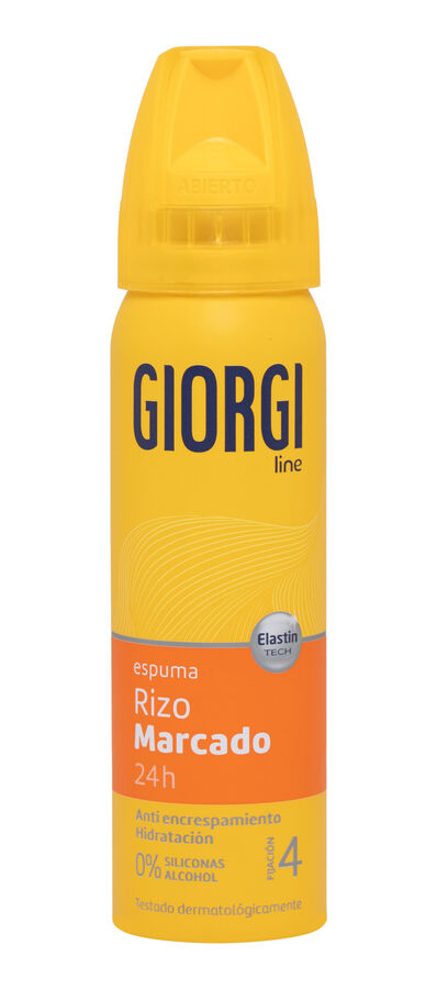 Espuma Fijadora Giorgi 100ml Rizo Marcado