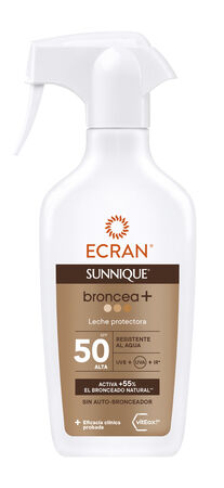 Leche solar spray Ecran 270 ml FP50 Broncea+