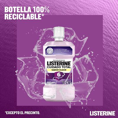 Enjuague bucal Listerine 500ml Cuidado Total