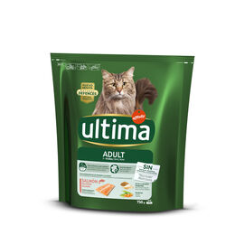 Alimento de salmón para gato ULTIMA, paquete 750 g