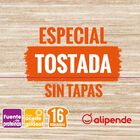 Pan de molde Alipende 820g especial tostada sin tapas