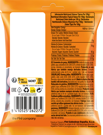 Golosina sour little mix Fini 50g