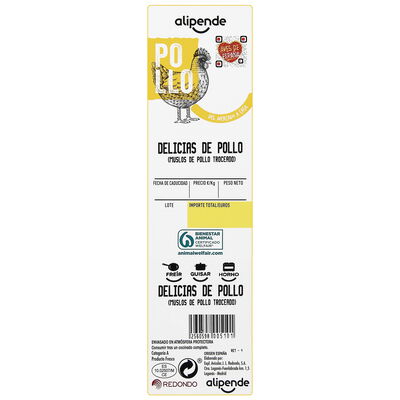 Delicias de pollo 750g aproximadamente