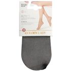 Calcetín Tobillero Licra Golden Lady 15D 2U Negro