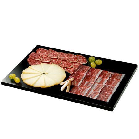 LOTE: 250 Gr jamón RVA + 250 Gr salchichón + 250 Gr queso curado