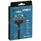 Maquina Desechable Hombre 3H Bodyplus 4 Unidades