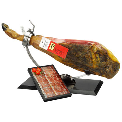Jamón de cebo 50% raza ibérica Emjamesa AL CORTE