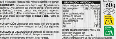Paté ibérico Alipende 160g