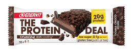 Barrita de proteínas con sabor a chocolate negro crujiente Enervit 55g
