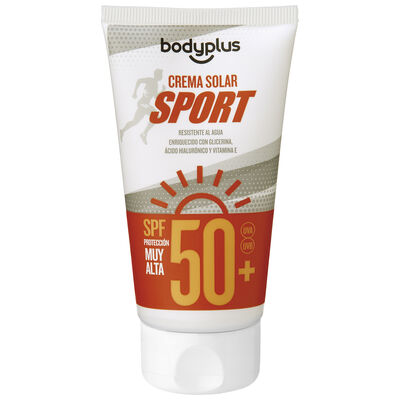 Crema solar resistente al agua SPF 50 Bodyplus 75 ml
