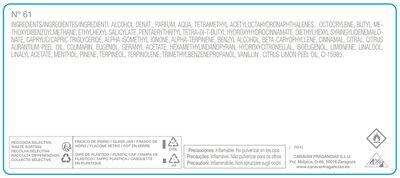 Eau de toilette Caravan hombre 150ml nº61