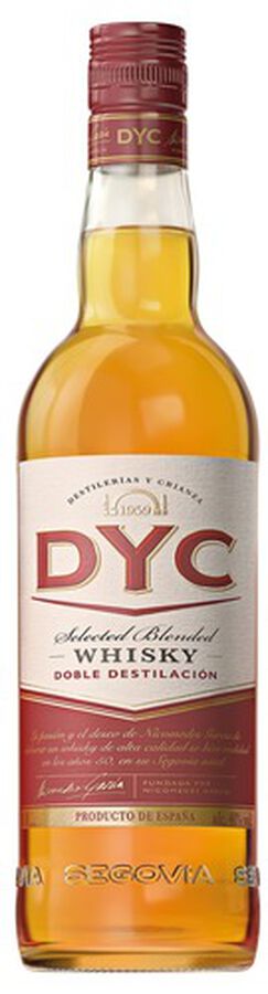 Whisky DYC 1l doble destilado