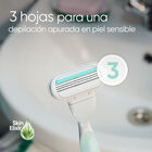 Máquina de depilar Venus Gillette Sensitive