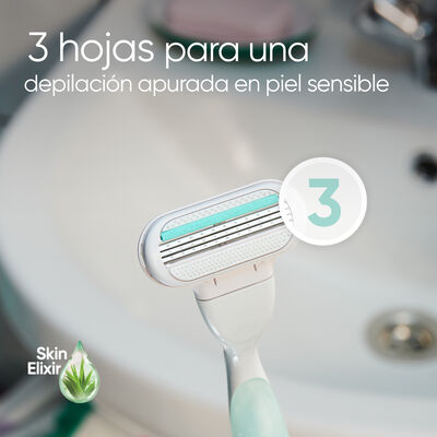 Máquina de depilar Venus Gillette Sensitive