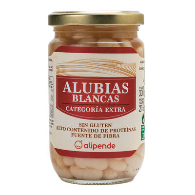 Alubia blanca cocida Alipende 215g