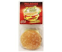 Hamburguesa cheese burguer Palacios pack 2 2 ud