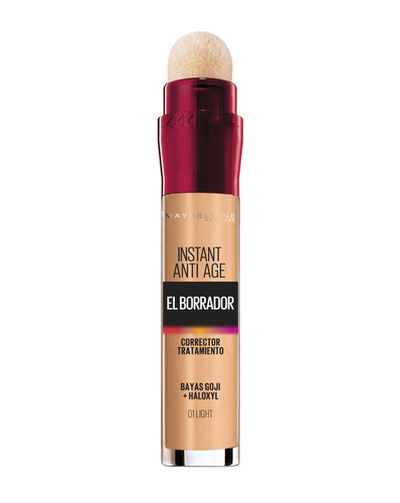 Maquillaje corrector de ojeras borrador Maybelline light 01