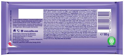 Chocolate con leche, caramelo y cacahuete Milka 100g