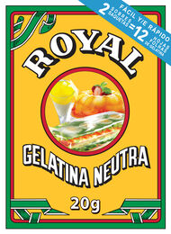 Gelatina neutra Royal 20g