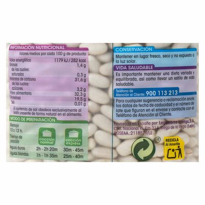 Alubia Alipende 1kg blanca