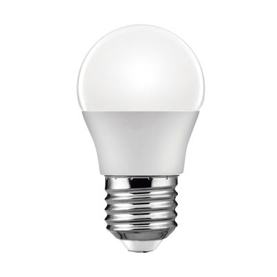 Bombilla Led esf&eacute;rica e27 pl&aacute;stico TM g45 6W fr&iacute;a
