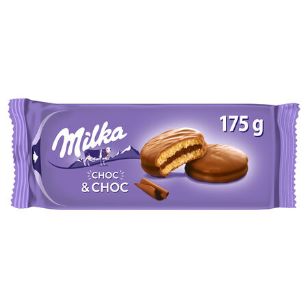 Bizcochito choc&choc Milka 175g